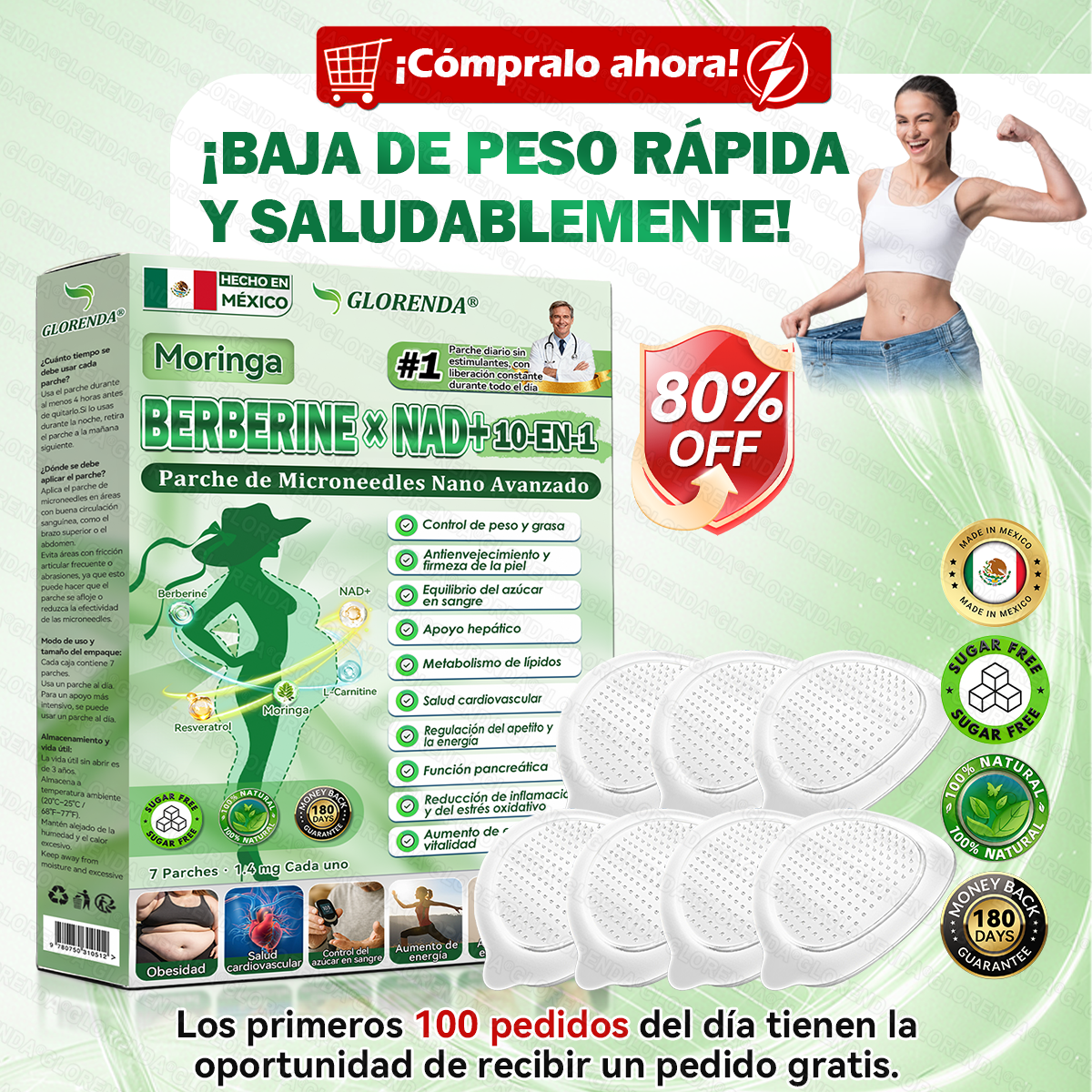𝐓𝐢𝐞𝐧𝐝𝐚 𝐎𝐟𝐢𝐜𝐢𝐚𝐥 | 🇲🇽 𝐆𝐋𝐎𝑹𝑬𝗡𝗗𝗔® 𝑴𝒐𝒓𝒊𝒏𝙜𝙖 · 𝘽𝙚𝙧𝙗𝙚𝙧𝒊𝒏𝒆 × 𝐍𝐴𝑫+ 𝐏𝐚𝐫𝒄𝒉𝒆 𝑵𝒂𝗻𝗼 𝒅𝒆 𝑴𝒊𝒄𝒓𝒐𝒏𝐞𝐞𝐝𝐥𝐞𝐬 𝑨𝒗𝒂𝒏𝒛𝒂𝗱𝗼 10-𝐞𝐧-1 🇲🇽 (𝐒𝐨𝐥𝐨 𝐮𝐧𝐚 𝐯𝐞𝐳 𝐚𝐥 𝐝í𝐚, 𝐜𝐚𝐦𝐛𝐢𝐨𝐬 𝐯𝐢𝐬𝐢𝐛𝐥𝐞𝐬 𝐞𝐧 𝟕 𝐝í𝐚𝐬) ✅ 𝐏𝐚𝐫𝐚 𝐥𝐚 𝐨𝐛𝐞𝐬𝐢𝐝𝐚𝐝, 𝐩𝐢𝐞𝐥 𝐟𝐥á𝐜𝐢𝐝𝐚, 𝐝𝐢𝐚𝐛𝐞𝐭𝐞𝐬, 𝐚𝐩𝐧𝐞𝐚 𝐝𝐞𝐥 𝐬𝐮𝐞ñ𝐨, 𝐩𝐫𝐨𝐛𝐥𝐞𝐦𝐚𝐬 𝐚𝐫𝐭𝐢𝐜𝐮𝐥𝐚𝐫𝐞𝐬 𝐲 𝐦á𝐬