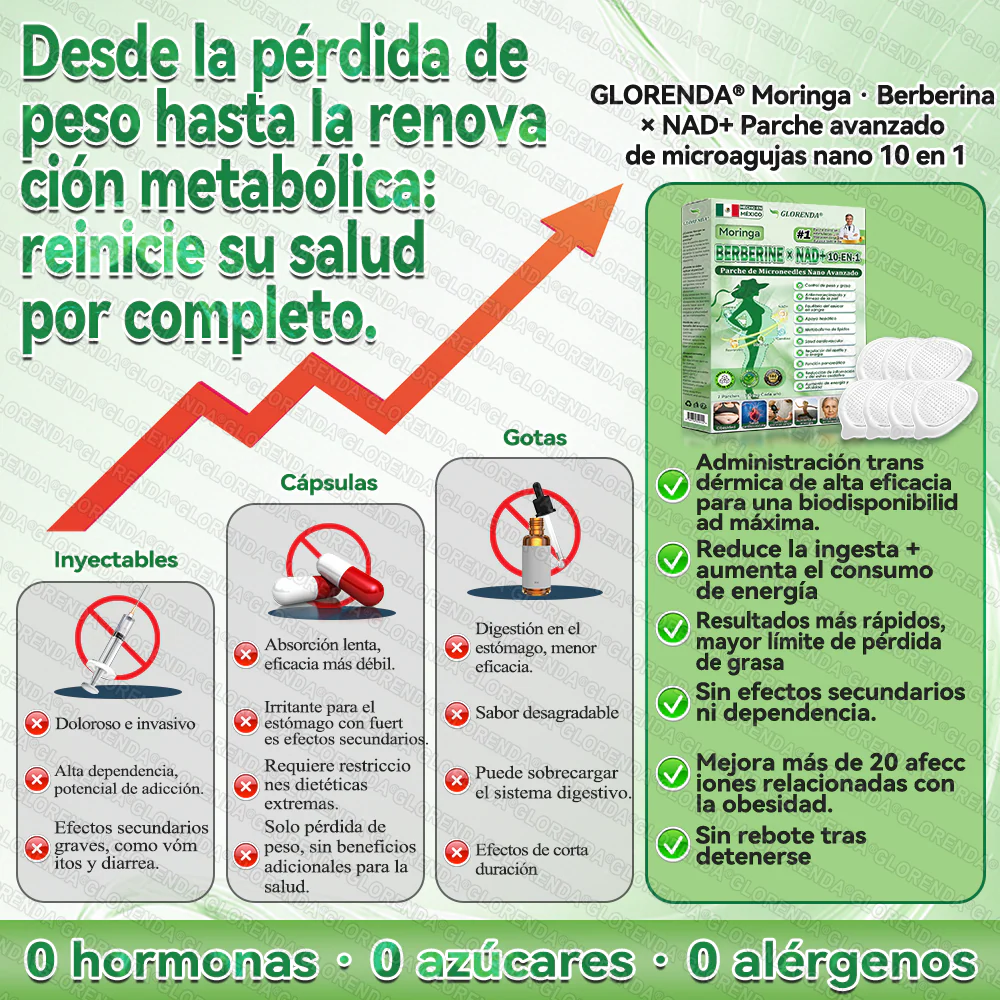 𝐓𝐢𝐞𝐧𝐝𝐚 𝐎𝐟𝐢𝐜𝐢𝐚𝐥 | 🇲🇽 𝐆𝐋𝐎𝑹𝑬𝗡𝗗𝗔® 𝑴𝒐𝒓𝒊𝒏𝙜𝙖 · 𝘽𝙚𝙧𝙗𝙚𝙧𝒊𝒏𝒆 × 𝐍𝐴𝑫+ 𝐏𝐚𝐫𝒄𝒉𝒆 𝑵𝒂𝗻𝗼 𝒅𝒆 𝑴𝒊𝒄𝒓𝒐𝒏𝐞𝐞𝐝𝐥𝐞𝐬 𝑨𝒗𝒂𝒏𝒛𝒂𝗱𝗼 10-𝐞𝐧-1 🇲🇽 (𝐒𝐨𝐥𝐨 𝐮𝐧𝐚 𝐯𝐞𝐳 𝐚𝐥 𝐝í𝐚, 𝐜𝐚𝐦𝐛𝐢𝐨𝐬 𝐯𝐢𝐬𝐢𝐛𝐥𝐞𝐬 𝐞𝐧 𝟕 𝐝í𝐚𝐬) ✅ 𝐏𝐚𝐫𝐚 𝐥𝐚 𝐨𝐛𝐞𝐬𝐢𝐝𝐚𝐝, 𝐩𝐢𝐞𝐥 𝐟𝐥á𝐜𝐢𝐝𝐚, 𝐝𝐢𝐚𝐛𝐞𝐭𝐞𝐬, 𝐚𝐩𝐧𝐞𝐚 𝐝𝐞𝐥 𝐬𝐮𝐞ñ𝐨, 𝐩𝐫𝐨𝐛𝐥𝐞𝐦𝐚𝐬 𝐚𝐫𝐭𝐢𝐜𝐮𝐥𝐚𝐫𝐞𝐬 𝐲 𝐦á𝐬